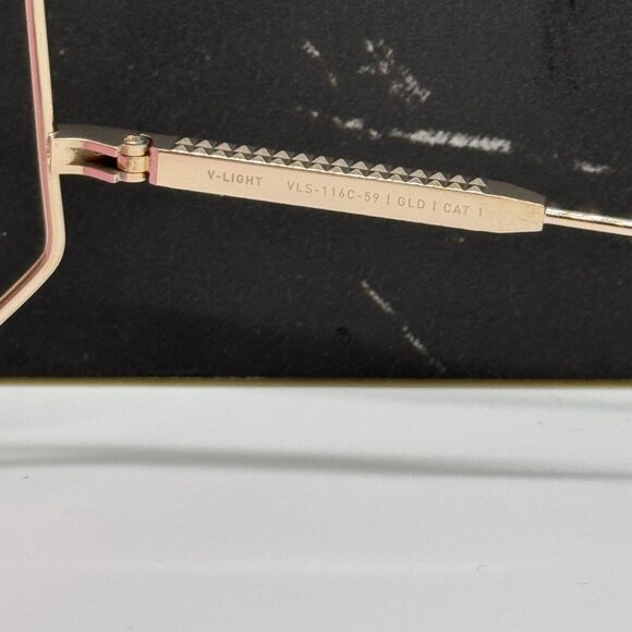 NEW VALENTINO V-LIGHT PINK WOMEN SUNGLASSES VALENTINO VLS-116C PINK - Picture 12 of 13